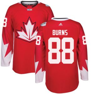 Team Canada Brent Burns #88 Authentic Rot Auswärts 2016 World Cup Hockey
